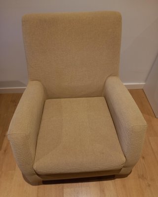 SOFÁ INDIVIDUAL BEIGE TELA