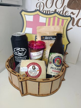 Escudo Madera FC Barcelona