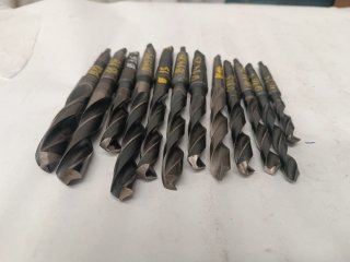 Lote de 12 Brocas Mango Cónico