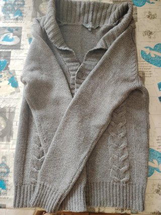 Cardigan uomo SELECT grigio taglia M
