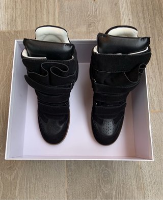 Isabel Marant Bekett Botines Negros