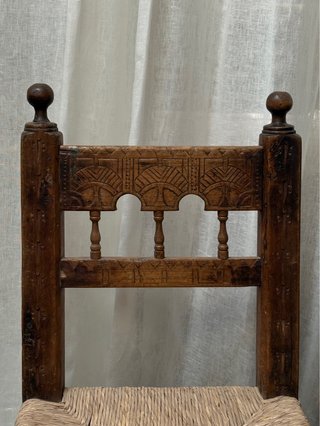 Sillas Aragonesas de Madera y Yute