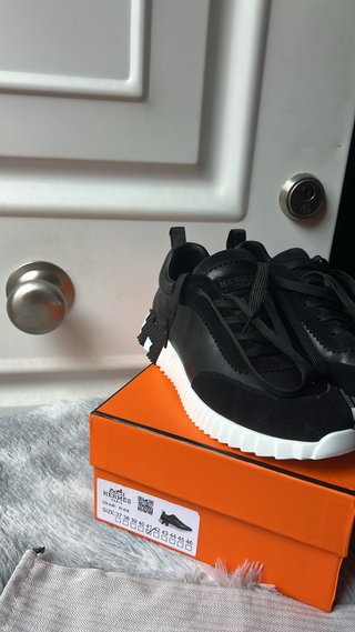 Hermès Bouncing Zapatillas Negras Talla 41
