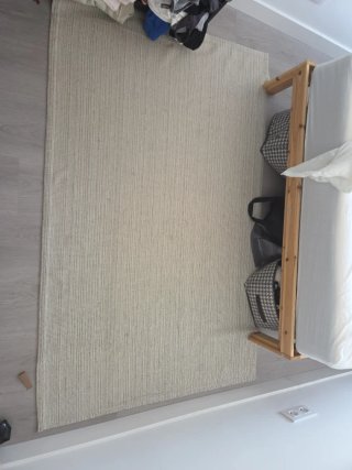 Alfombra beige 120x180cm