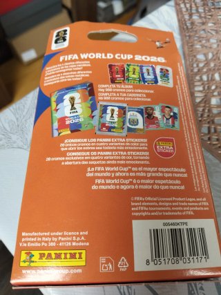 Caja Oficial Sticker Collection Mundial 2026