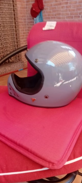 Casco integral gris