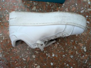 Scarpe Tommy Hilfiger bianche usate