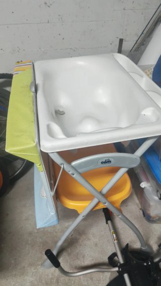 Bañera cambiador bebé Cam