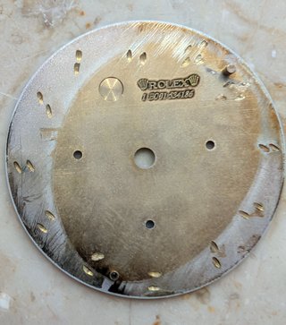 Rolex Daytona 116528/518 esfera blanca árabe oro a