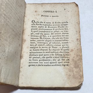 Libro Antico - 1815 La Vita di Erostrato - Verri