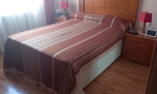 Colcha Marrón Cama 135 cm