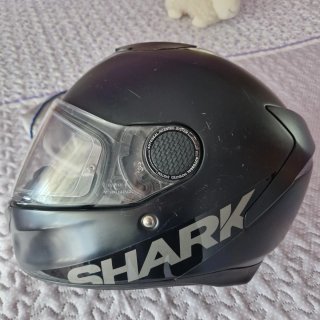 Casco Moto Shark Spartan Dual Negro