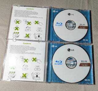 LG BD-RE 25GB Blu-ray Disc