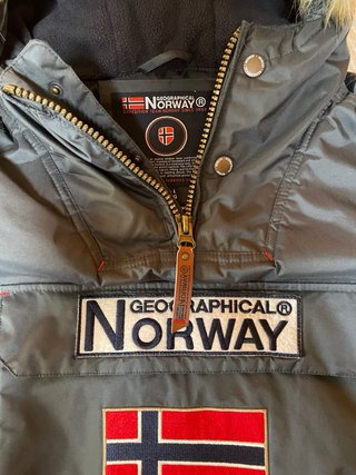 Abrigo Geographical Norway Talla L (Como nuevo)