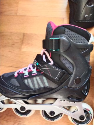 Patines Oxelo Talla 35-38 + Protecciones