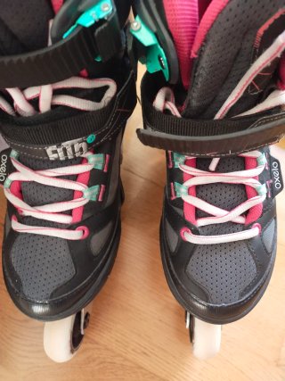 Patines Oxelo Talla 35-38 + Protecciones