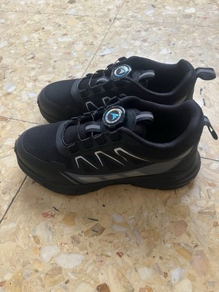 Zapatillas seguridad sin cordones talla 38
