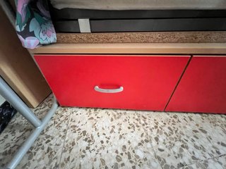 Cama nido 90cm madera y metal (Negociable)