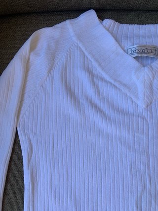 Jersey blanco de Jasmin Jonquet