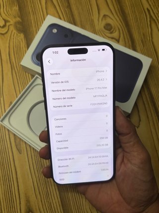 iPhone 17 Pro Max 256Gb SOLO ACTIVADO