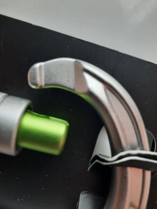 OFERTA escalada mosquetón antigiro HMS