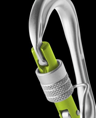 OFERTA escalada mosquetón antigiro HMS