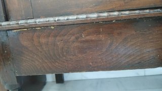 Armario Ropero Antiguo con Espejos y Altillo - Ma