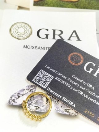Anillo Moissanitas