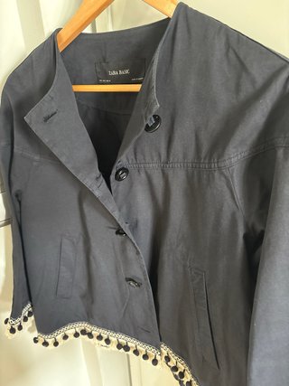 Chaqueta Zara Negra Verano
