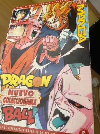 Dragon ball revista Super manga superjuegos