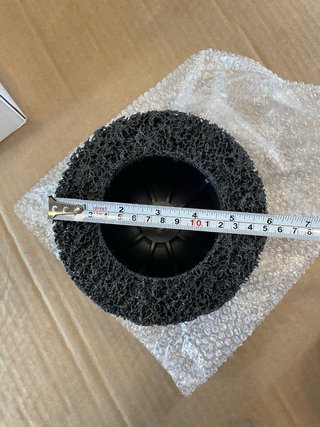 Cepillo abrasivo para superficies