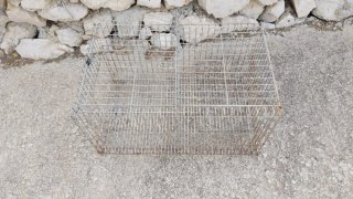 Jaula para animales metálica (conejos, palomas...)