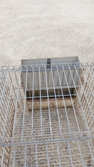 Jaula para animales metálica (conejos, palomas...)