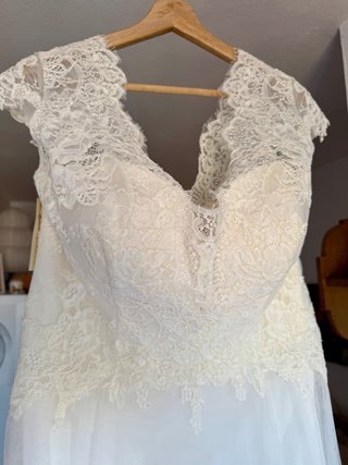VESTIDO NOVIA MONICA LORETTI T46 | NUEVO C/ETIQ