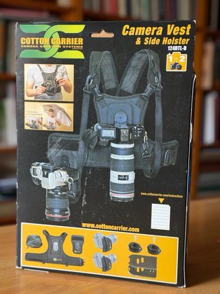 Giubbotto fotografico Cotton Carrier per due fotocamere