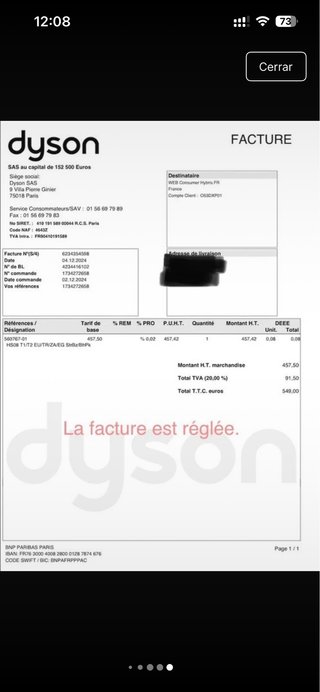 Dyson airwrap id en caja
