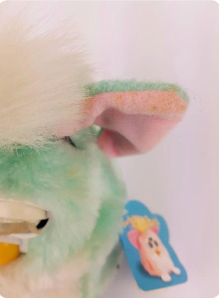 Lote 2 Furbys bebé antiguos Baby peachy Baby Mint