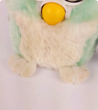 Lote 2 Furbys bebé antiguos Baby peachy Baby Mint