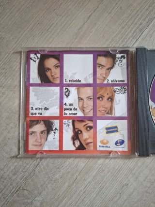 CD RBD Rebelde Canta Blockbuster rebelde