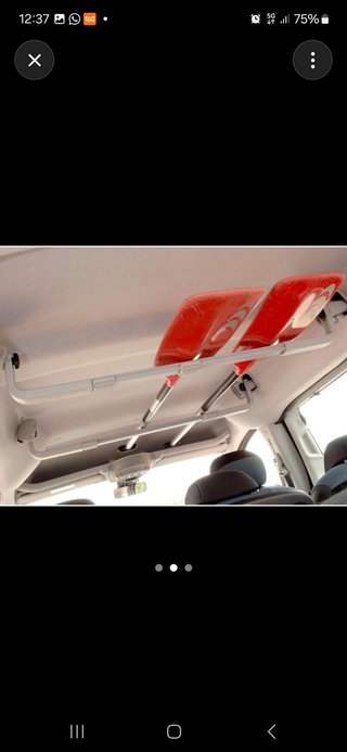 Barras de techo interior Citroën Berlingo/Peugeot