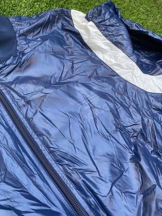 Chaqueta Bomber Adidas Vintage Azul/Blanco