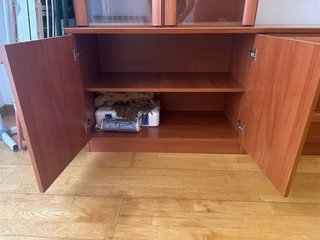 REGALO Mueble TV madera y cristal