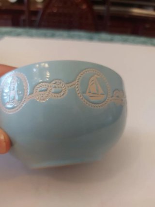 Tazza Mare AD Trend Azzurra con Nave