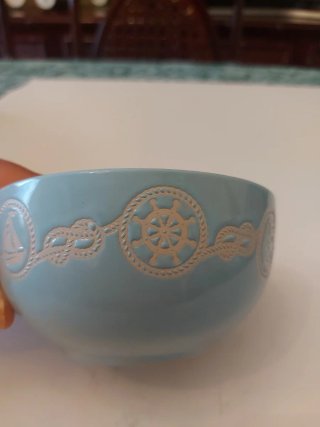 Tazza Mare AD Trend Azzurra con Nave
