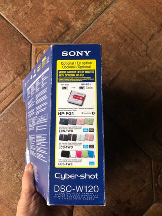 Sony DSC-W120 Fotocamera Digitale 7.2 MP