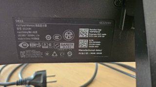 Monitor Dell SE2219H 21,5 Negro