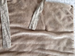 Saco bebé invierno waffle y pelito
