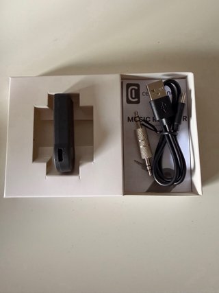 Receptor Bluetooth Audio Jack Negro