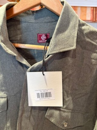 Camisa Invierno Old Jeffrey Talla XL Verde