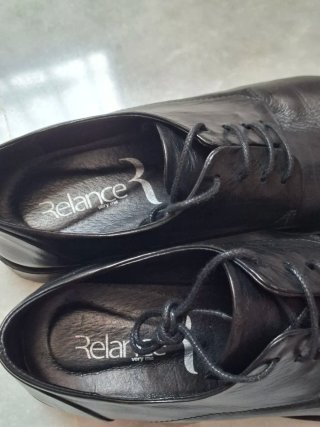 Zapatos de piel negros mujer